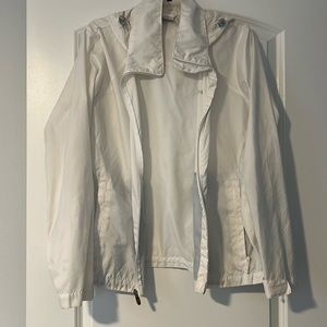 White Columbia rain jacket